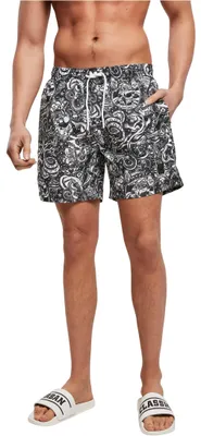 Immagine prodotto di Urban Classics: pantaloncini da bagno da uomo, ad asciugatura rapida, con slip interno e