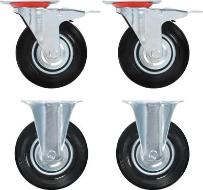 Obrázek produktu pro Kolečka 4 ks 125 mm