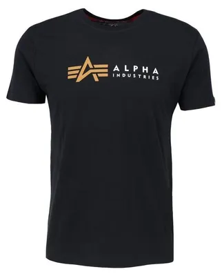 Produktbild von ALPHA INDUSTRIES ALPHA LABEL T Herren Logo T-Shirt