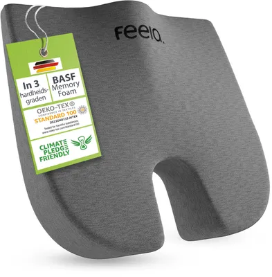 Productafbeelding van Orthopedisch wigvormig kussen, 3 hardheidsgraden, ergonomisch zitkussen