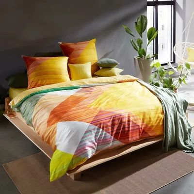 Produktbild von Traumschlaf Mako-Satin Bettwäsche Wellingborough sweet mango 135x200 cm + 80x80 cm