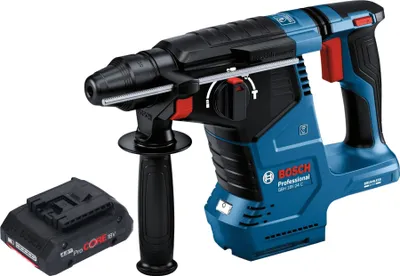Produktbild von Bosch GBH 18V-24 C Professional Akku Bohrhammer 18 V 2,4 J Brushless SDS plus + 1x ProCORE Akku 4,0 Ah - ohne Ladegerät