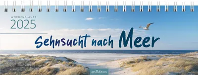 Produktbild von Tischkalender Sehnsucht nach Meer 2025
