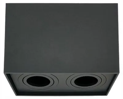 Immagine prodotto di Faretto da incasso mobile nero doppio 2xGU10 35W Ecolight EC79966
