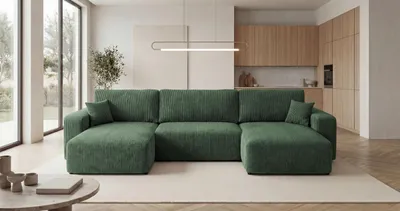 Obrázek produktu pro Prostorná sedací souprava do U ISMERA - khaki