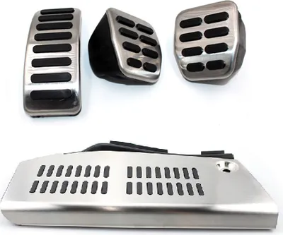 Produktbild von Pedalset Pedale Pedalkappen Fußstütze Für VW Golf 4 TDI GTI R32 Bora Beetle Neu