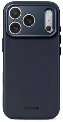 Produktbild von Decoded Leather Backcover MagSafe Apple iPhone 18 Pro / 17 Pro - Midnight