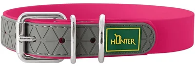 Produktbild von HUNTER Convenience Hundehalsband, Kunststoffmaterial, 45 S-M, Himbeer