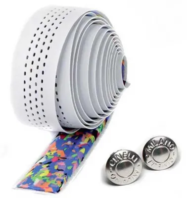 Produktbild von Cinelli Tape Caleido Multidensity Lenkerband Weiß  Weiß One Size