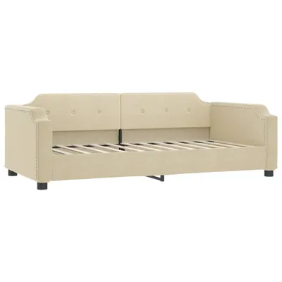 Produktbild von vidaXL Tagesbett Creme 80x200 cm Stoff