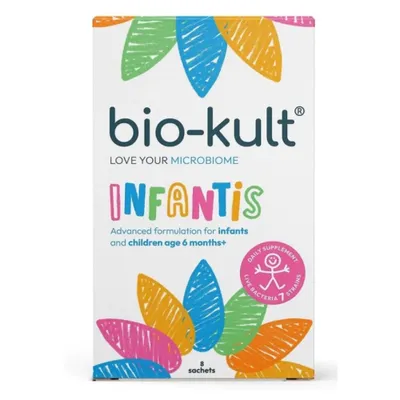 Produktbild von Protexin -Kult Infantis Probiotika für Kinder mit 7 Stämmen lebender, freundlicher Bakterien, 8 Beutel