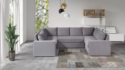 Produktbild von FRIXI MAXI Schlafsofa – Hellgrau
