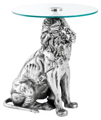 Immagine prodotto di Tavolino da 60 cm, design argento, moderno, per soggiorno - ACQUISTA ORA