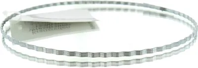 Produktbild von H & R Bastel - Kranzreifen Silberfarben Ø 15 cm - gewellter Flachdraht