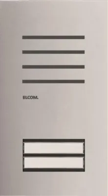 Produktbild von ELCOM Türstation Audio 2/1 2D REQ002Y Edelstahl ONE