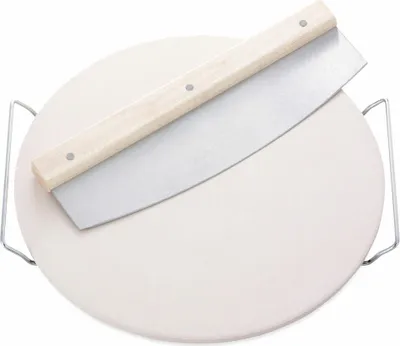 Produktbild von Leifheit 3159 Pizzasteen Rond Met Mes