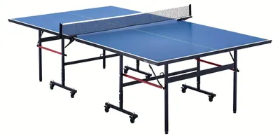 Imagen del producto de Mesa de tenis de mesa - Mesa de ping pong - Mesa plegable - Mesa de juego - Tablero de tenis de mesa - Con ruedas y sistema de sujeción