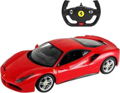 Produktbild von RASTAR 1:14 RC Ferngesteuertes Auto Ferrari 488 GTB (rot)