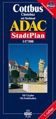 Immagine prodotto di ADAC Stadtpläne Cottbus mit Teichland. Chosebuz mit Teichland