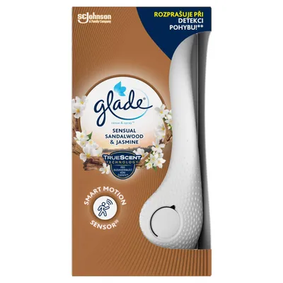 Immagine prodotto di Deodorante automatico per ambienti Glade Sense & Spray + ricarica gelsomino e legno di sandalo
