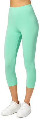 Produktbild von Merry Style Damen Leggings 3/4 aus Viskose MS10-144 (Minze, S)