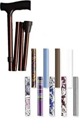 Produktbild von Faltstock höhenverstellbar 85-95 cm oriental gold