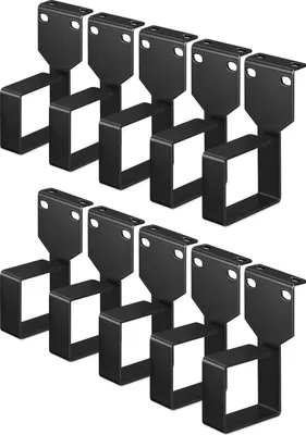 Produktbild von kwmobile 10x Kabelführungsbügel Serverschrank - 4,4 x 10,1 x 6 cm - Netzwerkschrank Kabelführung Kabelmanagement - Rack Kabelführungen 10er Set