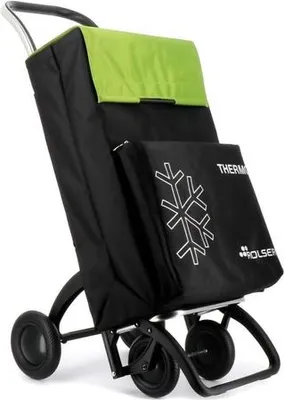Image de Rolser Termo Fresh MF, Sac trolley, Noir, Jaune, Microfibre, 50 kg, 4 pièc., 54 l