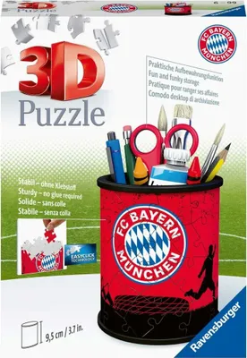 Produktbild von RAVENSBURGER 3D-Puzzle Stand: FC Bayern München 54 Teile