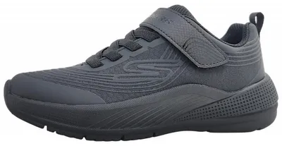 Produktbild von Skechers Microspec Advance Klittenband Laag - Zwart - Maat 37