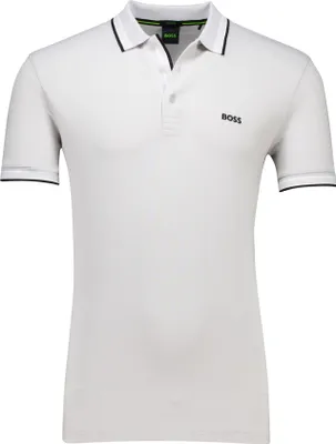 Produktbild von Hugo Boss Polo Paddy grau Regular Fit Kurzarm