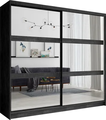 Produktbild von Schwebetürenschrank 230cm in Esche, TORTONA-166