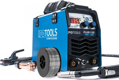 Produktbild von Schweißgerät IPOTOOLS FLUX-135 Schweißgerät mit Zubehör
