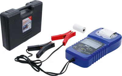 Immagine prodotto di BGS 2133 Tester digitale per batterie e sistemi di carica con stampante