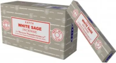 Obrázok produktu pre Vonné tyčinky Satya Sai Baba "White Sage" 15gr