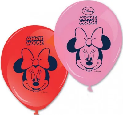 Produktbild von Procos - Set Minnie Balloons 28 Cm - Decoration > Balloons