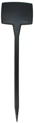 Produktbild von 18 Pflanzenschilder 30cm Stecker Preisschildhalter Etikettenhalter Kunststoff schwarz