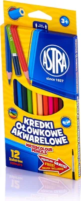 Produktbild von Astra Aquarellstifte 12 Farben