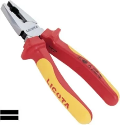Obrázek produktu pro Kombinační Kleště VDE, Elektrikářské Kleště, 180mm, Izolované