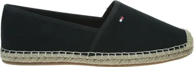 Produktbild von Tommy Hilfiger Damenschuhe Leinenschuhe Slipper Schwarz Freizeit, Schuhgröße:40 EU