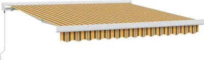 Produktbild von Ausziehbare Markise Mehrfarbig 350 x 250 cm