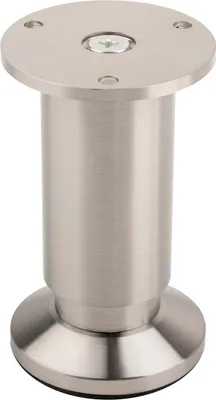 Produktbild von FA005 100 mm verstellbarer Möbelfuß, Edelstahlimitat