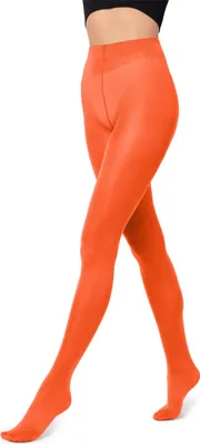 Image de Collants opaques pour femmes Merry Style en microfibre 70 deniers (Papaya, M).