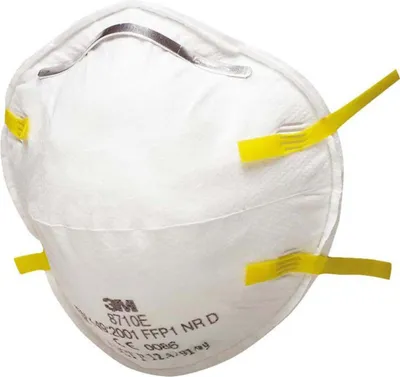 Produktbild von 3M Atemschutzmaske 8710E FFP1 NR D Weiß, One Size