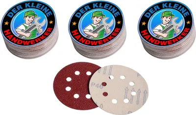 Produktbild von Schleifscheiben ø125mm satz 150 St. 10x k40-60-80-120-180