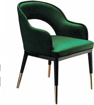 Productafbeelding van Loungestoel, designstoel, gestoffeerde stoel, fauteuil, eetkamer