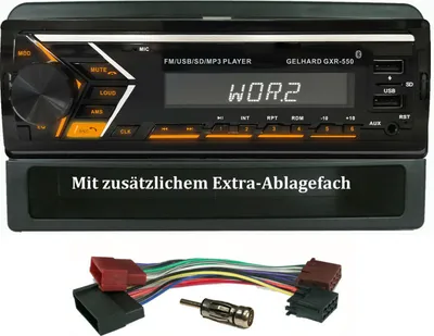 Produktbild von AUTORADIO USB SD Bluetooth UKW/MW Ford Focus Fiesta Mondeo Transit