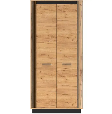 Produktbild von Drehtürenschrank URSO 03 zweitüriger Kleiderschrank mit Kleiderstange