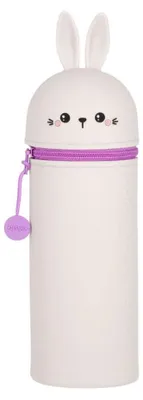Obrázek produktu pro Legami VKA0014, Měkké pouzdro na tužky, Silikon, Bílá, Obrázek, Zip, Dětský