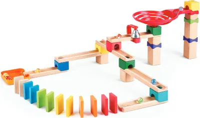 Produktbild von HAPE – Kugelbahn, Kugelbahn, Domino-Rallye – Ab 3 Jahren – Kugelbahn – Fördert logisches Denken